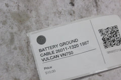 BATTERY GROUND CABLE 26011-1320 1987 VULCAN VN750