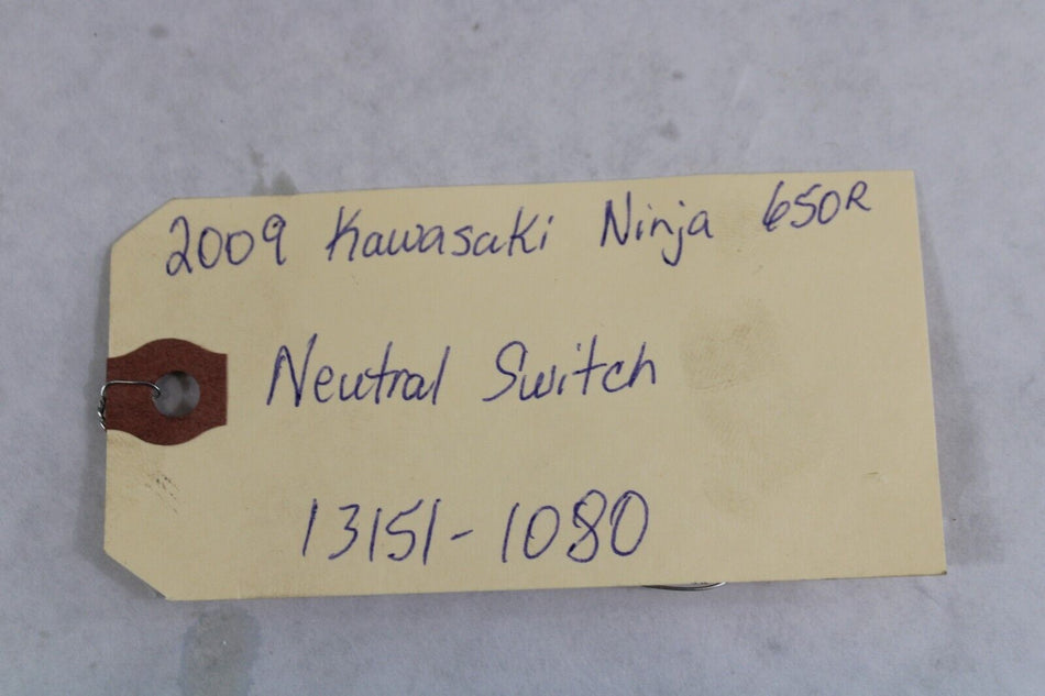 Neutral Switch 13151-1080 2009 Kawasaki 650R Ninja EX650C9F