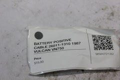 BATTERY POSITIVE CABLE 26011-1310 1987 VULCAN VN750