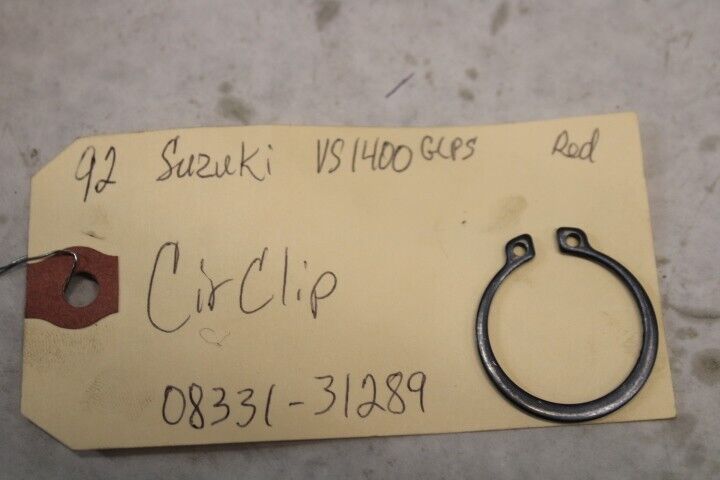 CirClip 08331-31289 1992 Suzuki Intruder VS1400