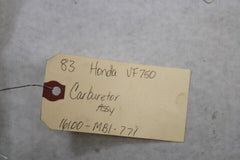 Carburetor Assy 16100-MB1-771 1983 Honda VF750