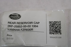 REAR RESERVOIR CAP 2KF-25852-50-00 1994 YAMAHA FZR600R
