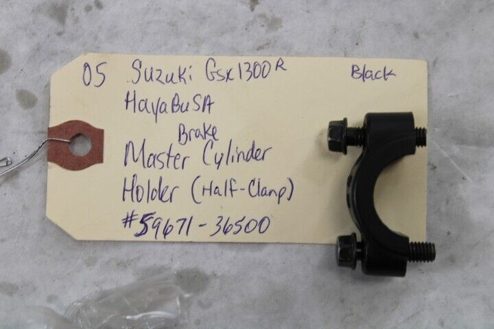 OEM Suzuki Motorcycle Master Cylinder Half-Clamp 59671-36500 2005 GSX1300R