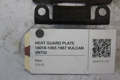 HEAT GUARD PLATE 18018-1065 1987 VULCAN VN750