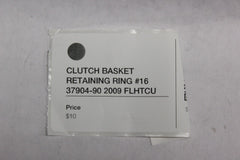 CLUTCH BASKET RETAINING RING #16 37904-90 2009 FLHTCU Harley Davidson