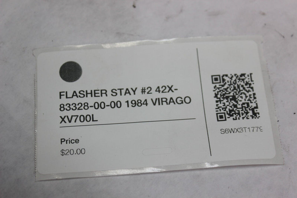 FLASHER STAY #2 42X-83328-00-00 1984 VIRAGO XV700L