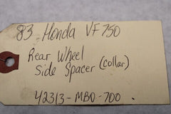 Rear Wheel Side Collar (Spacer) 4213-MB0-700 1983 Honda VF750