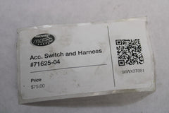 Acc. Switch and Harness #71625-04 Harley Davidson