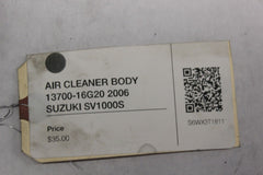 AIR CLEANER BODY 13700-16G20 2006 SUZUKI SV1000S