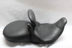 Mustang Lowdown Seat w/Backrest 79703 2008-2023 Harley Davidson Touring