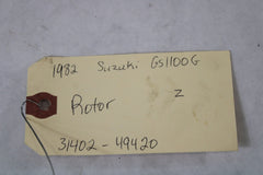 1982 Suzuki GS1100G Z Rotor 31402-49420
