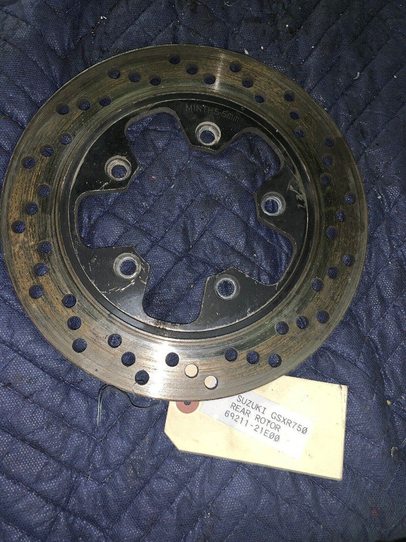 OEM Suzuki Rear Brake Rotor 1993 GSXR 750 GSXR750