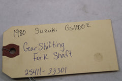 Gearshifting Fork Shaft 25411-33301 1980 Suzuki GS1100 Red