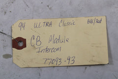 CB Module Intercom 77093-93 1994 Harley Davidson Ultra Classic