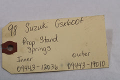 Prop Stand Springs 09443-12036, 09443-19010 1998 Suzuki Katana GSX600