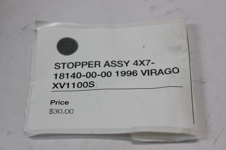 STOPPER ASSY 4X7-18140-00-00 1996 Yamaha VIRAGO XV1100S