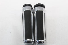 TBW AFTERMARKET GRIPS (2008-LATER) BLK/CHROME 2011 Harley Roadglide Ultra