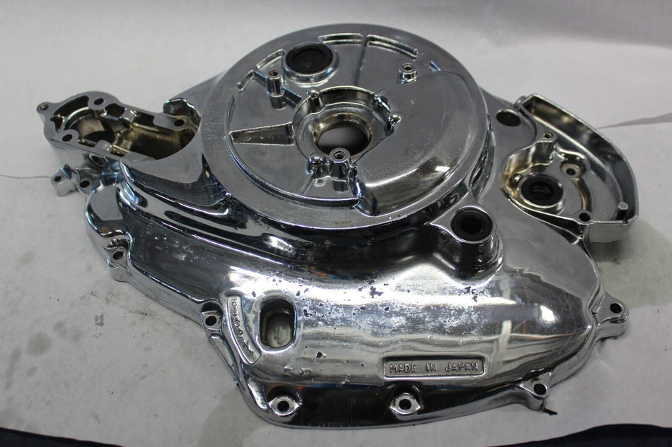 CRANKCASE COVER #1 CHROME 1RM-15411-01-00 1996 Yamaha VIRAGO XV1100S
