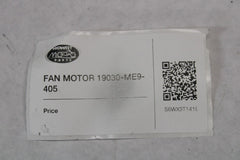 FAN MOTOR 19030-ME9-405 1983 Honda VT750C Shadow