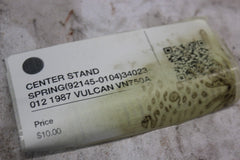 CENTER STAND SPRING (92145-0104) 34023-012 1987 VULCAN VN750A