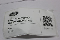 STARTING MOTOR RELAY 31800-21E20 2000 Suzuki Intruder VL1500