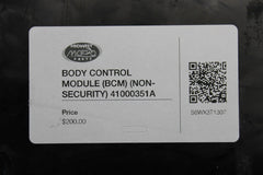 BODY CONTROL MODULE (BCM) (NON-SECURITY) 41000351A 2017 Harley Davidson XL 1200