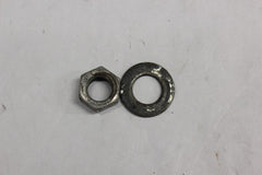 Front Axle Nut & Washer 7813A, 6594 2009 FLHTCU Harley Davidson