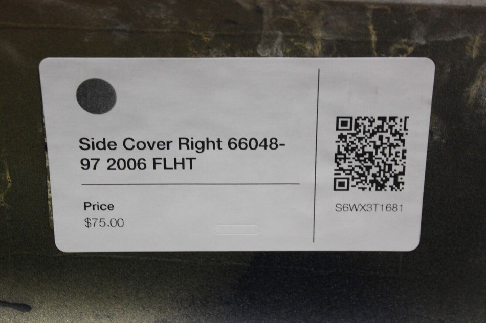 Side Cover Right 66048-97 2006 Harley Davidson Electraglide 66670-97A