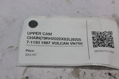 UPPER CAM CHAIN (79RH2020X82L) 92057-1193 1987 VULCAN VN750