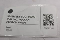 LEVER SET BOLT 92002-1561 2007 VULCAN CUSTOM VN900