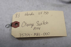 Change Switch Assy 35759-MB1-000 1983 Honda VF750