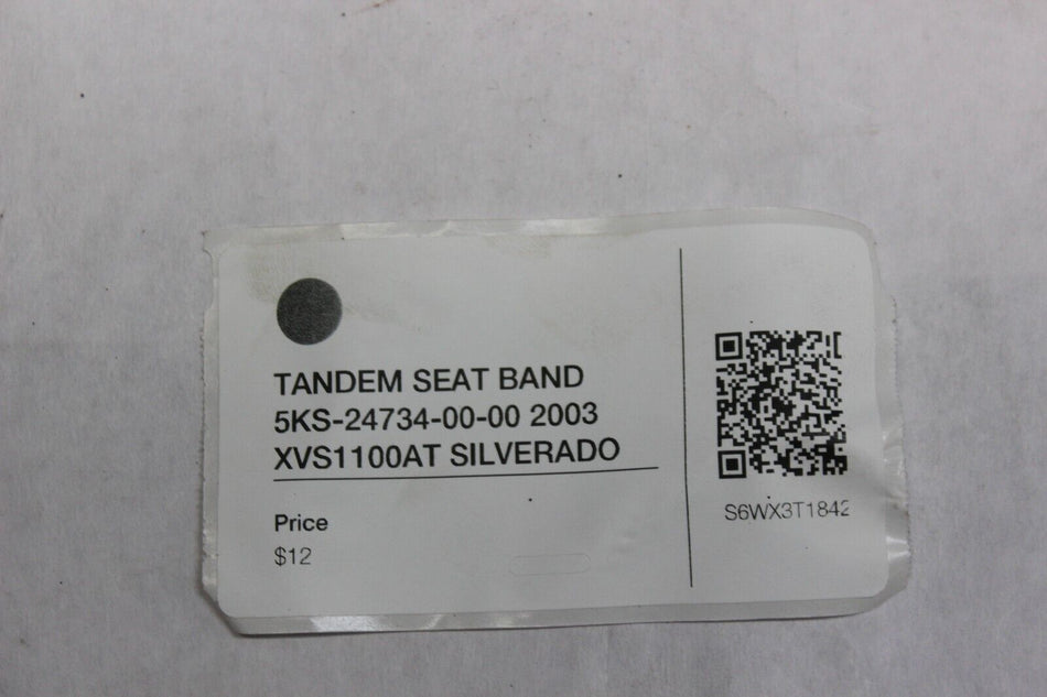 TANDEM SEAT BAND 5KS-24734-00-00 2003 XVS1100AT SILVERADO