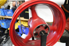 REAR WHEEL 17X5.50 RED 41073-1653-X4 2001 KAWASAKI ZX-9R