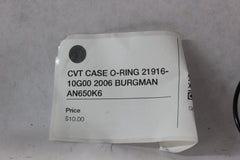 CVT CASE O-RING 21916-10G00 2006 BURGMAN AN650K6