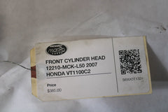 FRONT CYLINDER HEAD 12210-MCK-L50 2007 HONDA VT1100C2