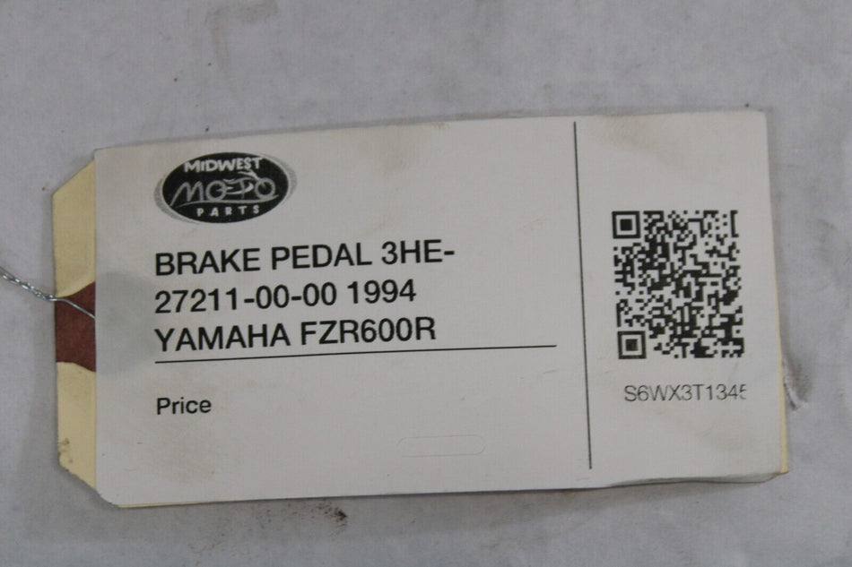 BRAKE PEDAL 3HE-27211-00-00 1994 YAMAHA FZR600R