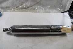 Exhaust Slip On Muffler LEFT Chrome 64900235 Harley Davidson