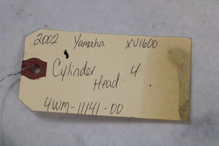 Cylinder Head 4 4WM-11141-00 2002 Yamaha RoadStar XV1600A