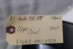 Upper Cowl Black 836A2-MM5-670ZB 1987 Honda CBR1000F Hurricane