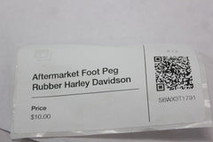 Aftermarket Foot Peg Rubber Harley Davidson