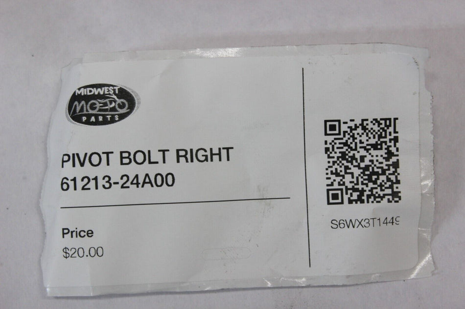 PIVOT BOLT RIGHT 61213-24A00 2000 Suzuki Intruder VL1500