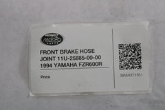 FRONT BRAKE HOSE JOINT 11U-25885-00-00 1994 YAMAHA FZR600R