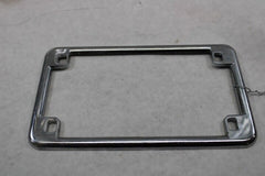 Chrome License Plate Frame 1983 Honda VF750