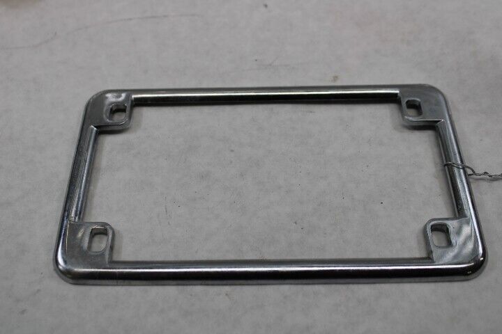 Chrome License Plate Frame 1983 Honda VF750