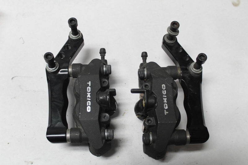 Performance Bagger Front Brake Calipers Tokico Bracket 41mm 49mm Harley Davidson