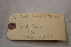 Head Joint Hose 17854-41F01 2006 Suzuki Boulevard C50