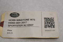 HORN WINDTONE W75 69060-90H 2017 SPORTSTER XL1200T Harley Davidson SuperLow