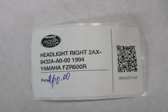 HEADLIGHT RIGHT 2AX-8432A-A0-00 1994 YAMAHA FZR600R