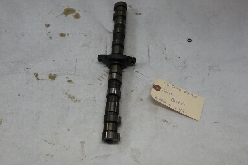 OEM Honda Motorcycle Intake Camshaft 1993 CB750 Nighthawk 14101-MW3-670