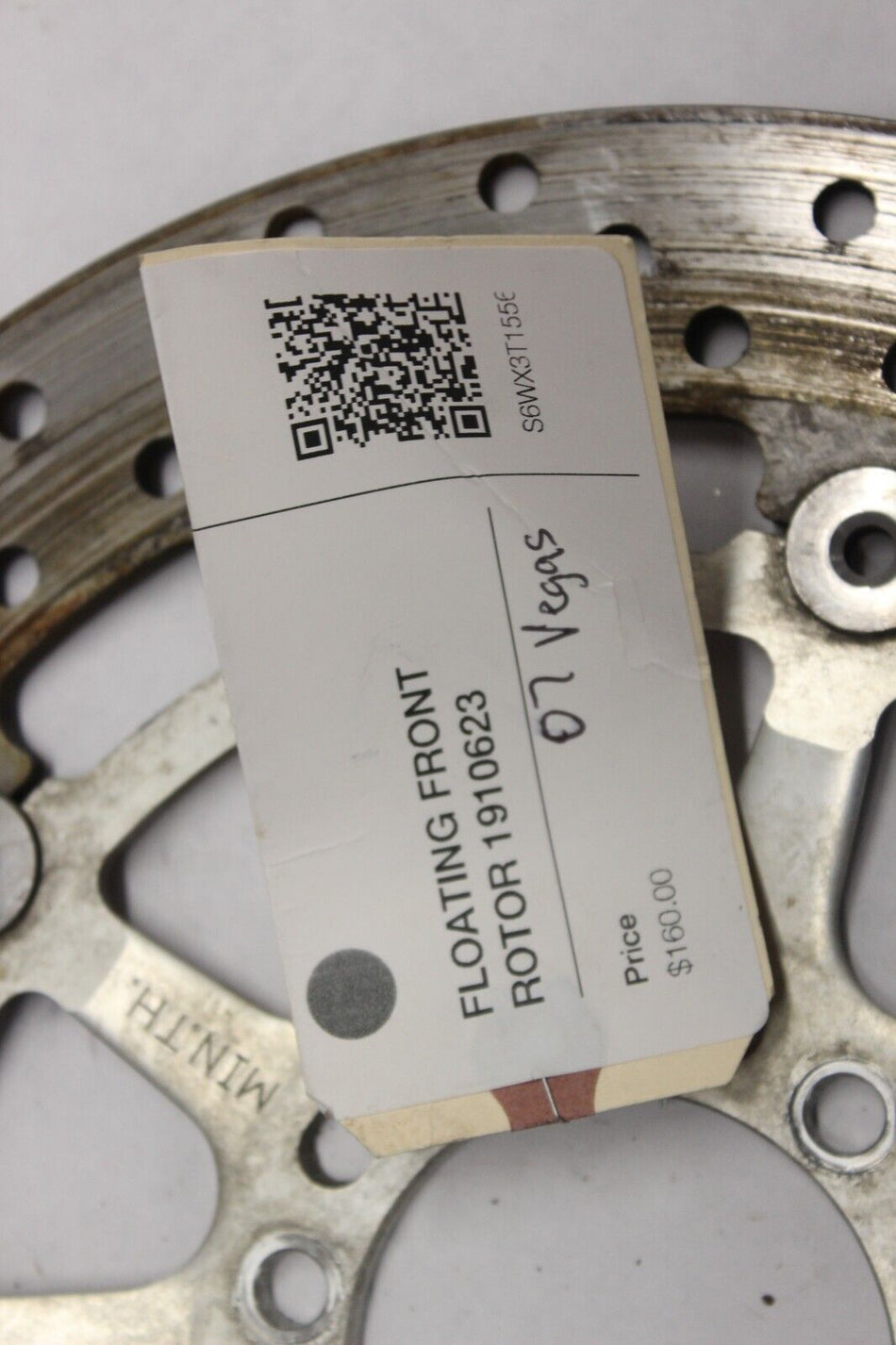 FLOATING FRONT ROTOR 1910623 2007 Victory Vegas 8 Ball